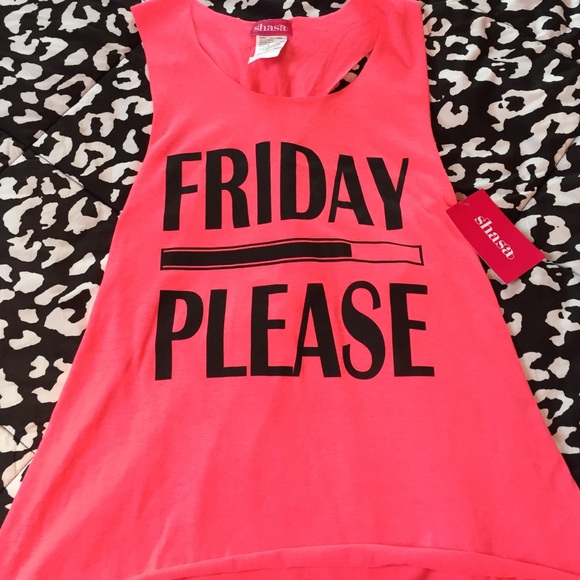 Friday Please tank!