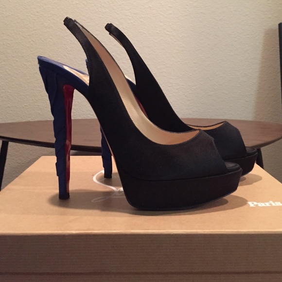 Christian Louboutin Satin Heel