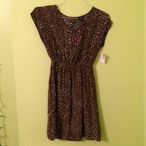 cheetah dress // SMALL