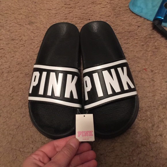 NWT VS PINK SLIDES