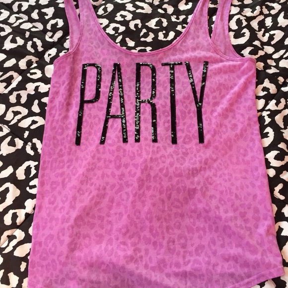 Bling low back tank