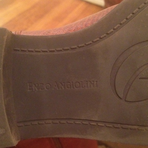 Enzo Angiolini cognac tall leather boots - Picture 5 of 5