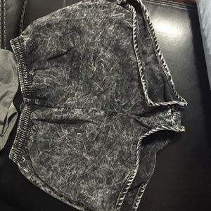 Stretch twill runner short