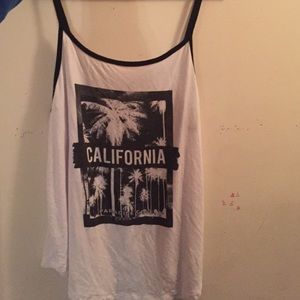 white California tank from pacsun