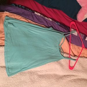 teal blue tank from pacsun