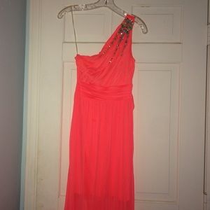Pink prom dress
