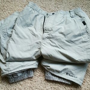 Black dot snowboard pants