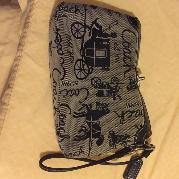 Coach wristlet
