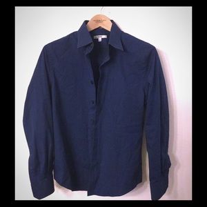 Men's Express Fitted Shirt (size small) / Navy