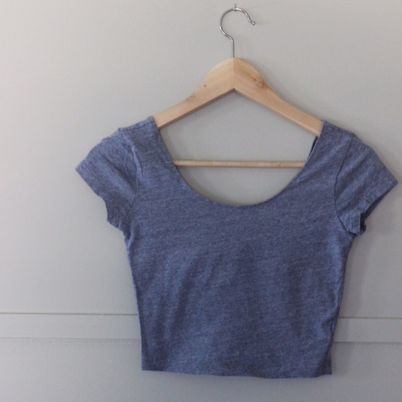 Purple Crop Top