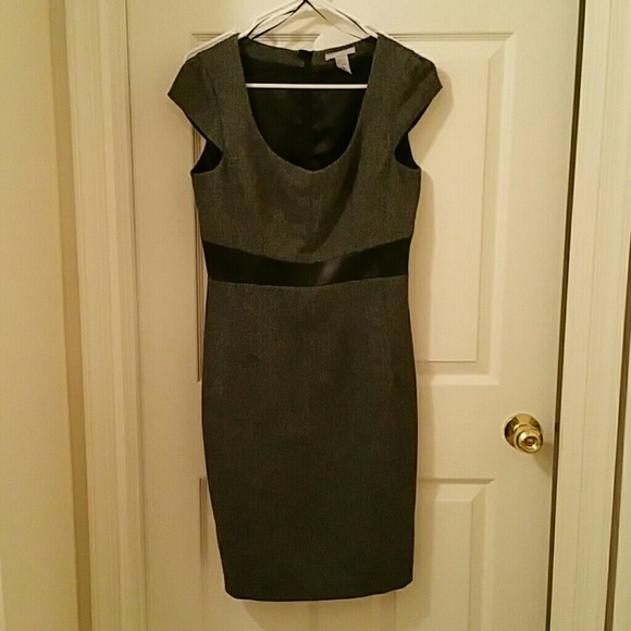 H&M Black Tweed Dress