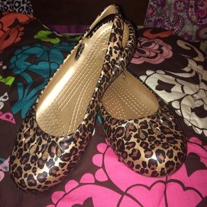 Cheetah Crocs!