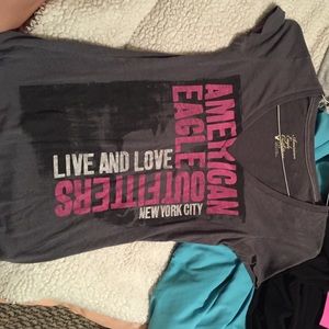 American eagle top with logo