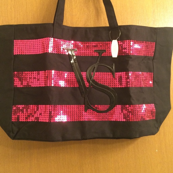 Brand new with tags Victoria secret sequin tote