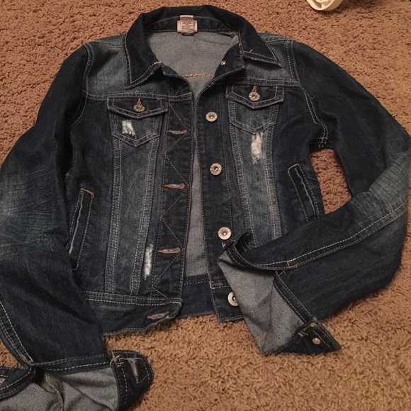 Mudd Brand Jean crop jacket