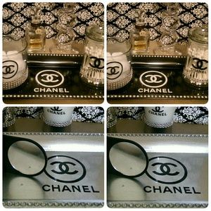 4 Custom Designed Trays w/rhinestones
