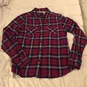Plaid flannel shirt