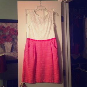 Crochet topped dress. Worn 1x