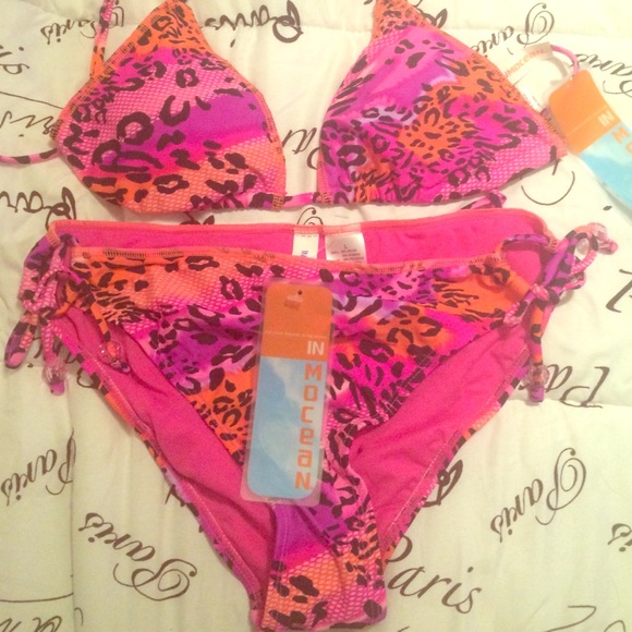 Pink leopard print InMocean Swimsuit