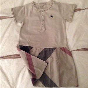 Burberry girls dress size 3