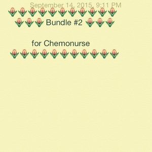 Bundle 2 for @chemonurse