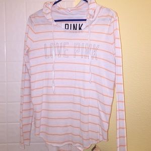 PINK Long sleeve light pullover.
