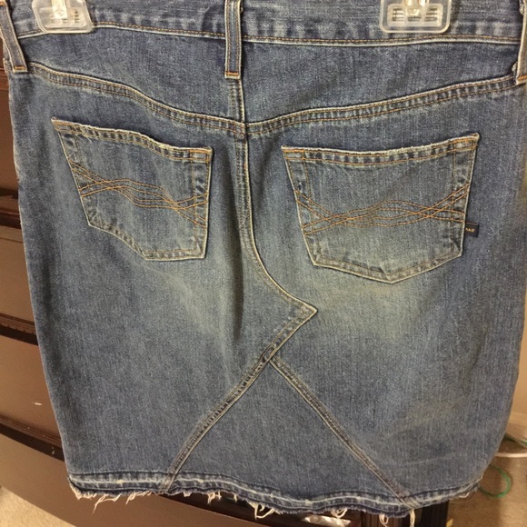 Abercrombie jean/denim skirt. - Picture 2 of 4