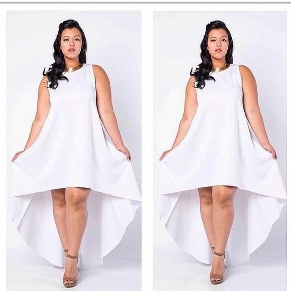 White Sleeveless Victoria Dress