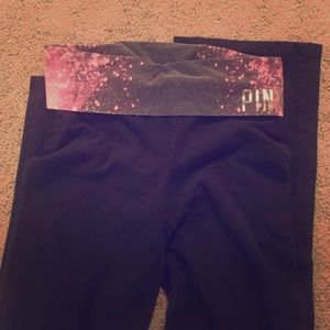 PINK boot cut yoga pants