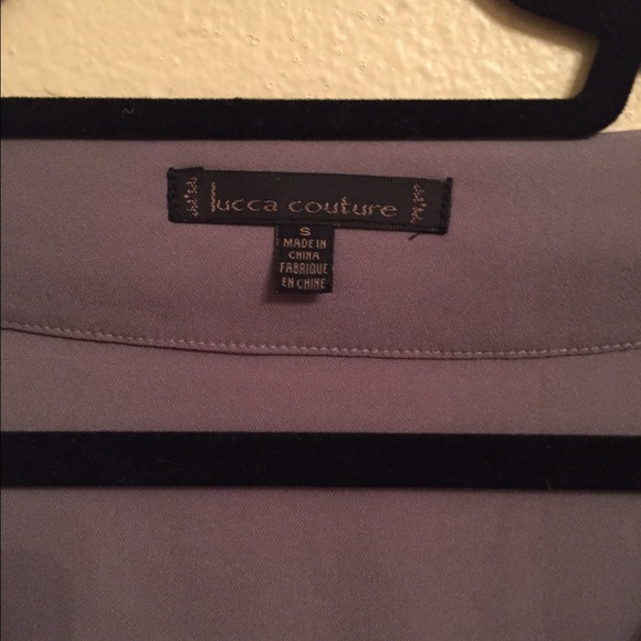 Urban outfitters gray studded blouse - Picture 3 of 4