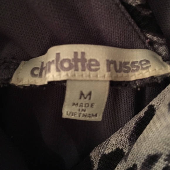 Gray Cheetah Print Dress - Picture 2 of 2