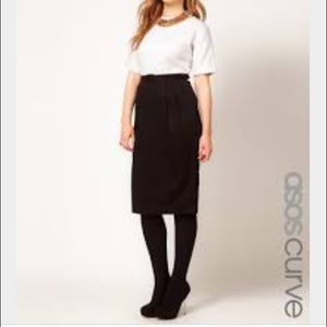 Asos Black/white dress
