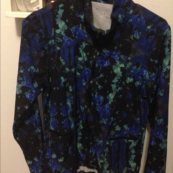 Fabletics watercolor track jacket