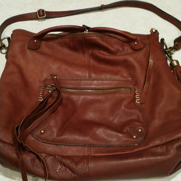Lucky brand Del Rey leather hobo