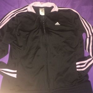 Adidas Pink Full Zip Jacket