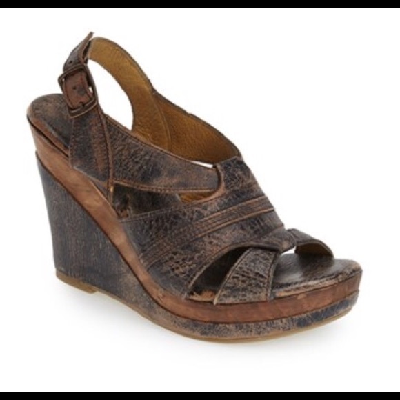 Bed stu Gayle wedges size 8