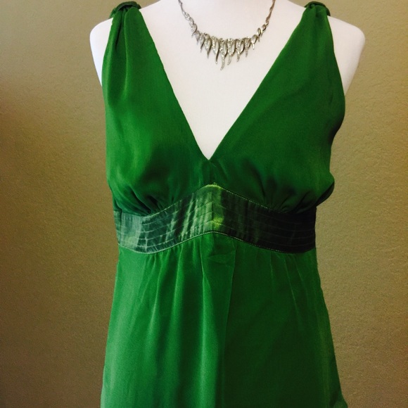 Green blouse