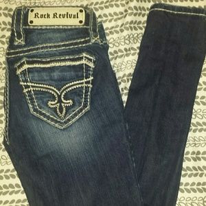 Rock Revival super skinny jeans size 24