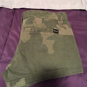 Hurley camo shorts