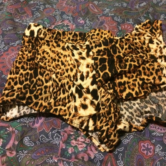 Leopard pajama pants