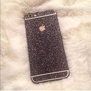 Glitter sparkly phone case decal iPhone 5,6, 6+