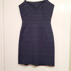 ✨MAJOR SALE!✨BCBG MAXAZRIA navy bandage dress