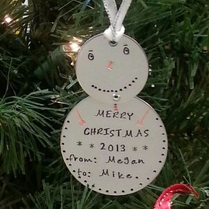 Snowman ornament