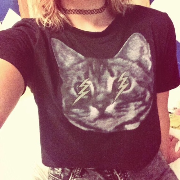 Cat tee
