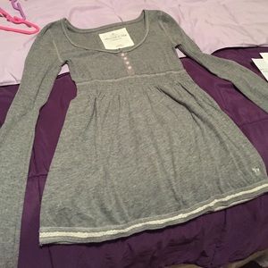 A&F baby doll long sleeve