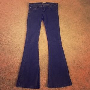 Free people flare denim