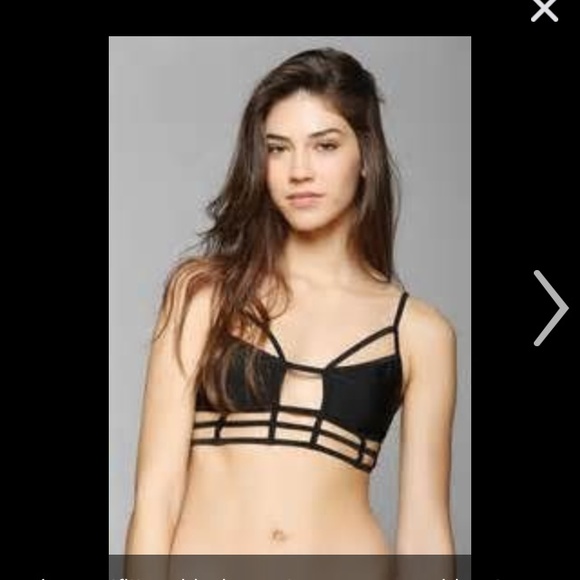 Ine Teaspoon Bra in Shiny Grey color Size Medium