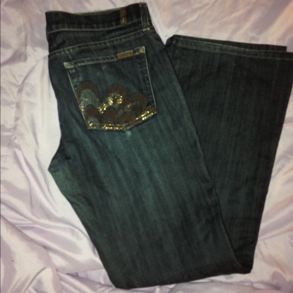 7 for all mankind jeans bootcut #jeans #fits #2019 - Picture 3 of 4