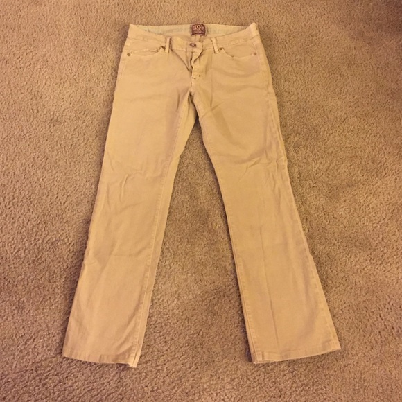 Rich and Skinny tan capris - Picture 1 of 4