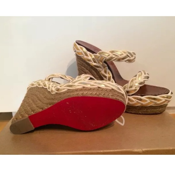 💠SOLD💠Christian Louboutin Cadena Tresse 140 - Picture 4 of 4